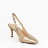 Clementine Metallic Gold